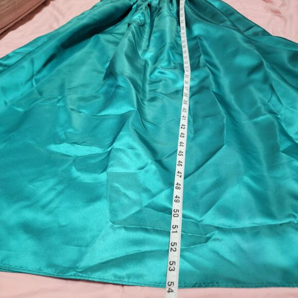 Blue Ball Gown Prom Dress - Picture 4 of 7